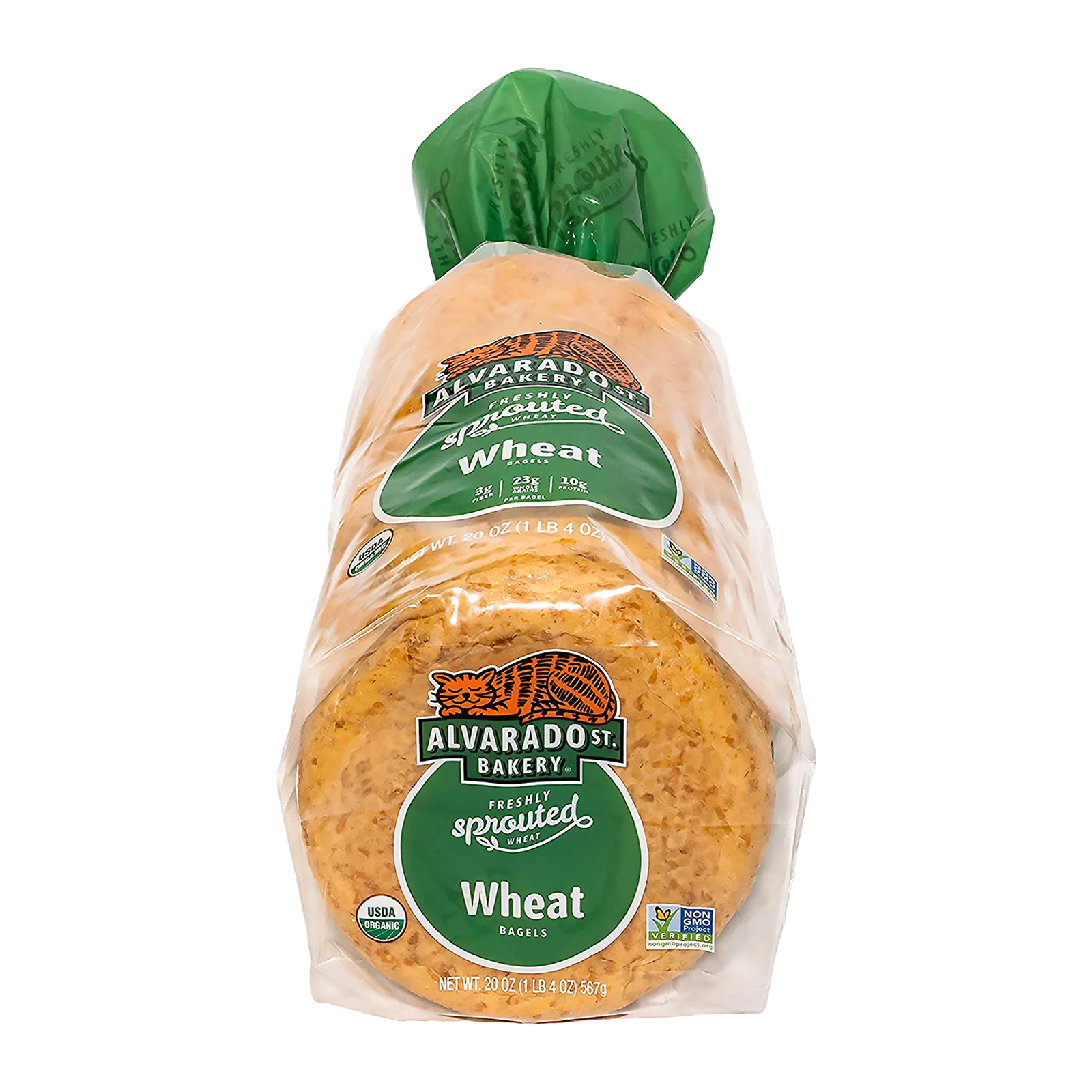 Certified Organic Sprouted Wheat Bagels from California (6pc) - Horizon Farms
