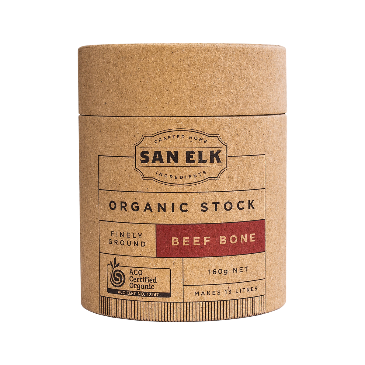 Certified Organic Grass-Fed Beef Bone Stock Powder from Australia (160g) - Horizon Farms