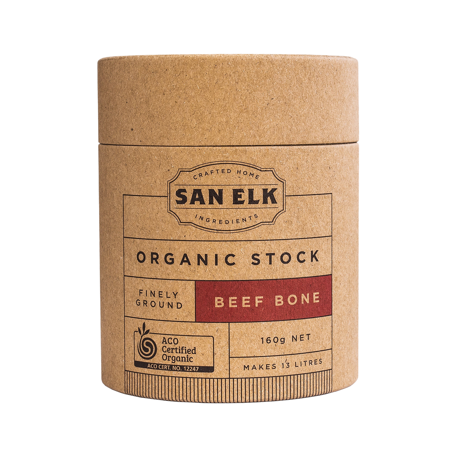 Certified Organic Grass-Fed Beef Bone Stock Powder from Australia (160g) - Horizon Farms