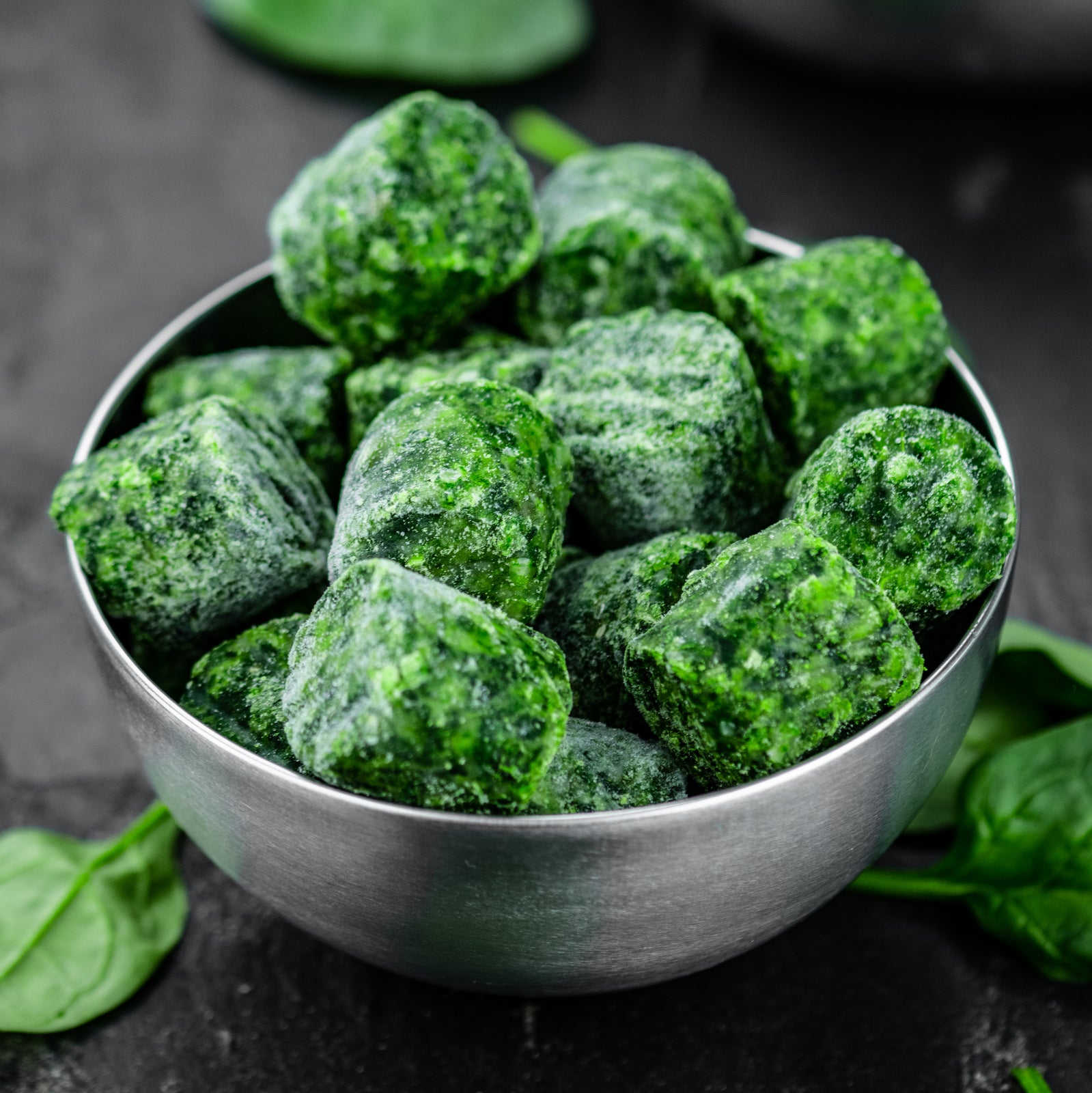 Organic Frozen Spinach from Belgium (1kg) - Horizon Farms