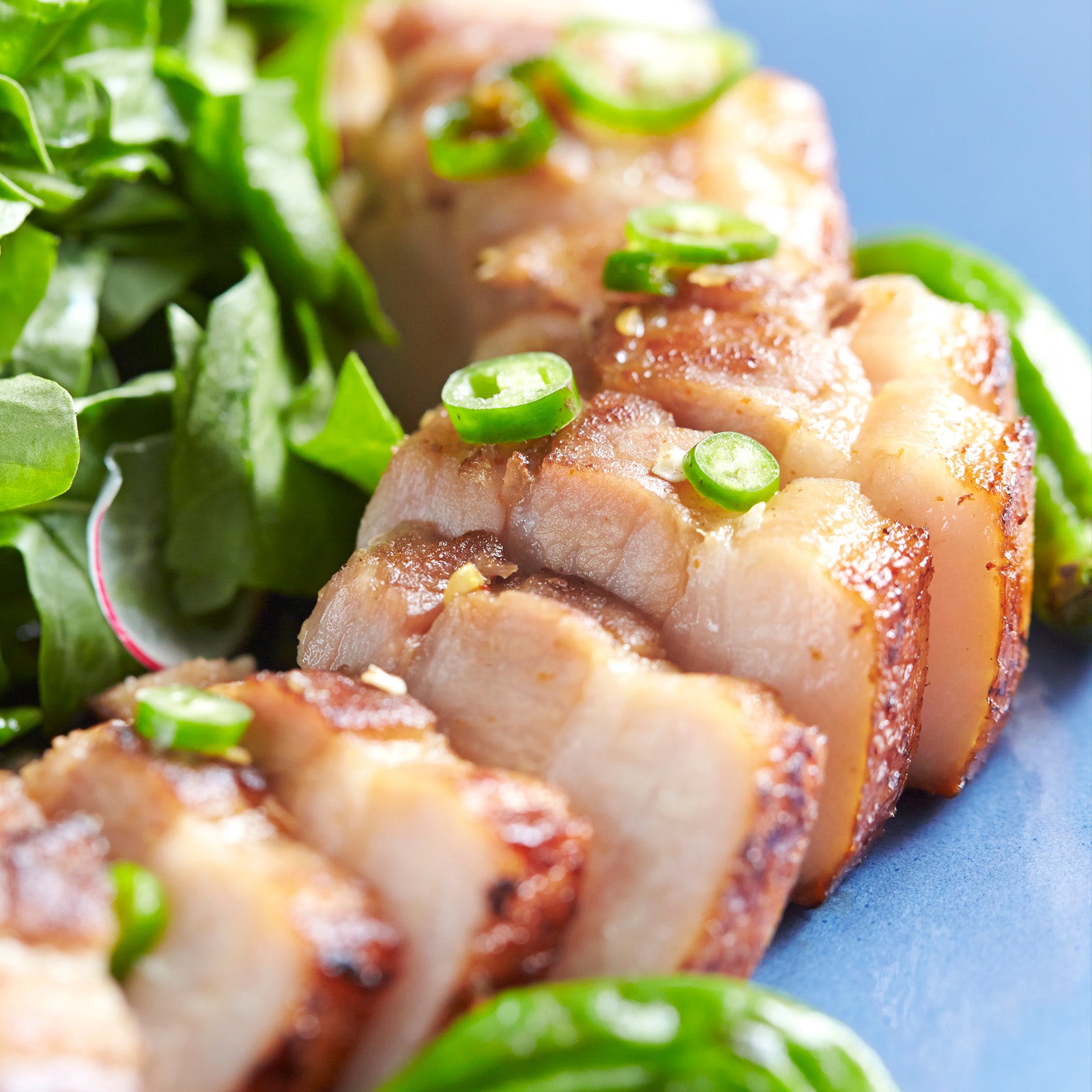 Free-Range Kurobuta Pork Belly Slices (300g) - Horizon Farms