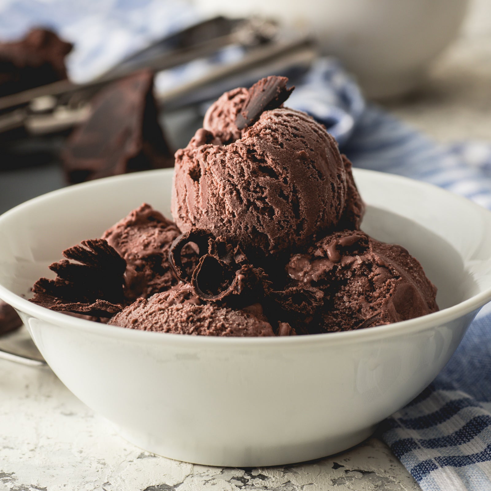 Certified Organic Dairy-Free Chocolate Ice Cream Gelato (85ml x 5) - Horizon Farms