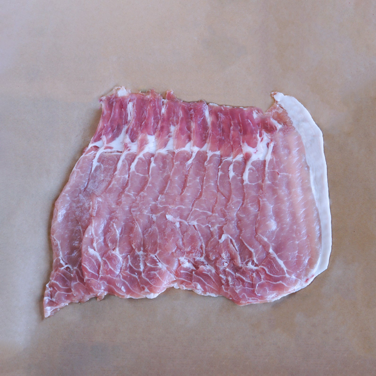 Free-Range Pork Loin Slices for Shabu Shabu (300g) - Horizon Farms