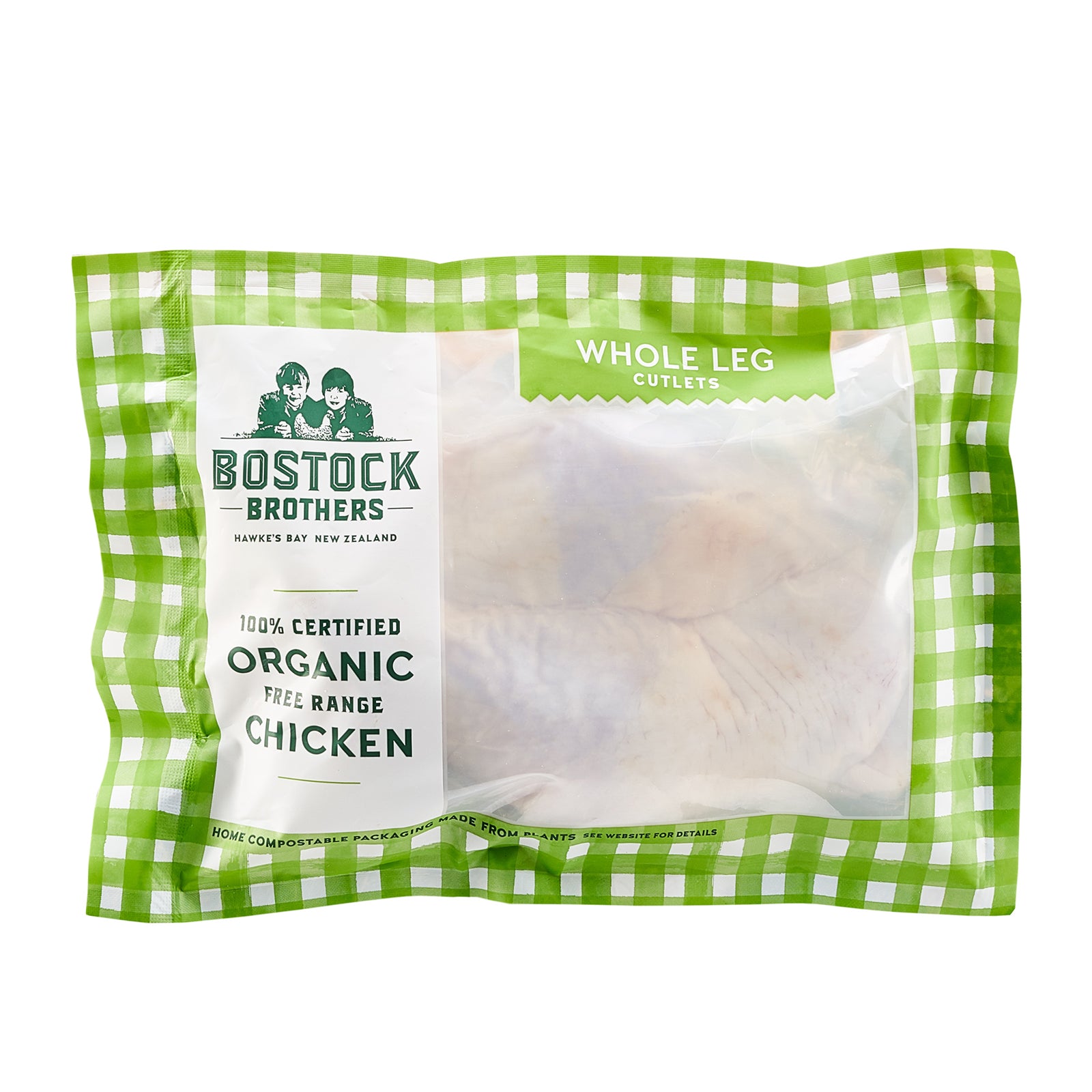 Certified Organic Free-Range Chicken Whole Legs from New Zealand (500g) - Horizon Farms